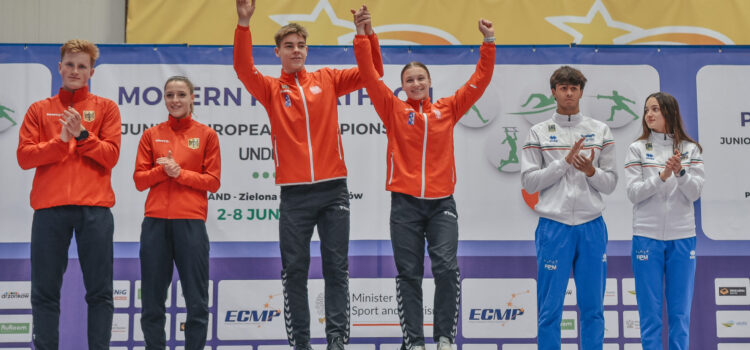 Małgorzata Karbownik i Adam Machaj Młodzieżowymi Mistrzami Europy w sztafecie MIX Małgorzata Karbownik i Adam Machaj Młodzieżowymi Mistrzami Europy w sztafecie MIX