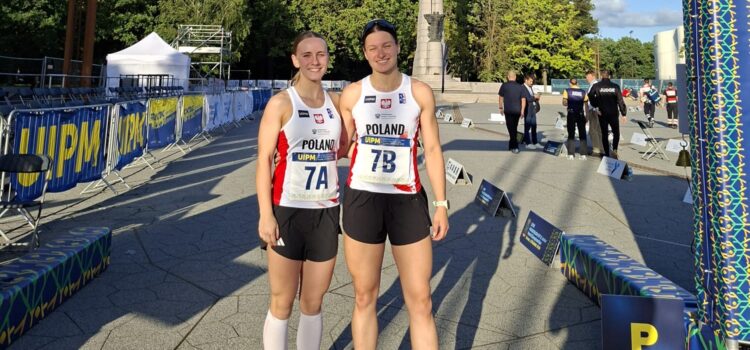 Hanna Jakubowska i Małgorzata Karbownik na 7 miejscu w rywalizacji sztafet podczas Mistrzostw Świata U22 w Kownie