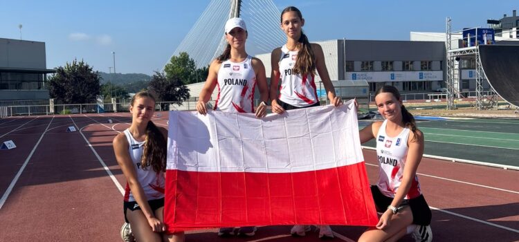 Maja Gradoń 17, Julia Piór 30, Kornelia Dudziak 31, Maja Balina 34 w finale Mistrzostw Europy Juniorów Młodszych Maja Gradoń 17, Julia Piór 30, Kornelia Dudziak 31, Maja Balina 34 w finale Mistrzostw Europy Juniorów Młodszych