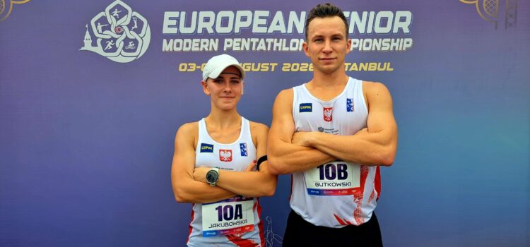 Hanna Jakubowska i Łukasz Gutkowski 7 sztafetą MIX Mistrzostw Europy seniorów